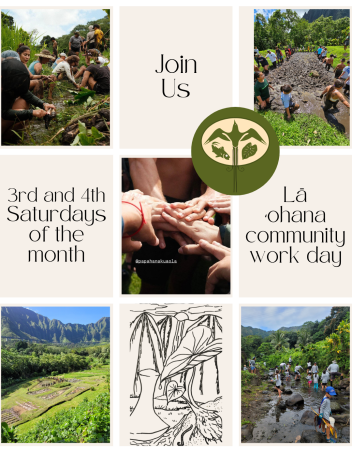 Lā ʻOhana Community Work Day Lā ʻOhana Community Work Day